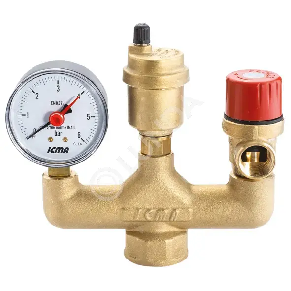 Группа безопасности котла, Ду 1", GS02, ICMA 91GS02OO20