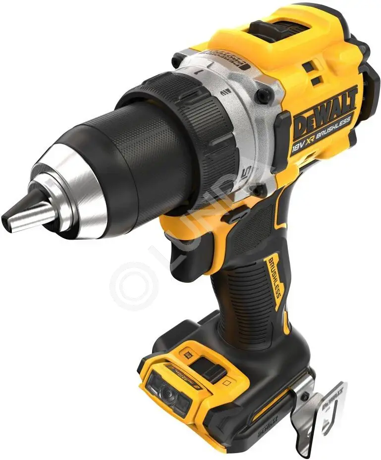 Дрель-шуруповерт DeWalt DCD800E1T-QW, аккум. 18В/1.7Ач, бесщет., 650-2000 об/мин, 90Нм, АКБ, ЗУ, кейс TSTAK, DeWalt DCD800E1T-QW