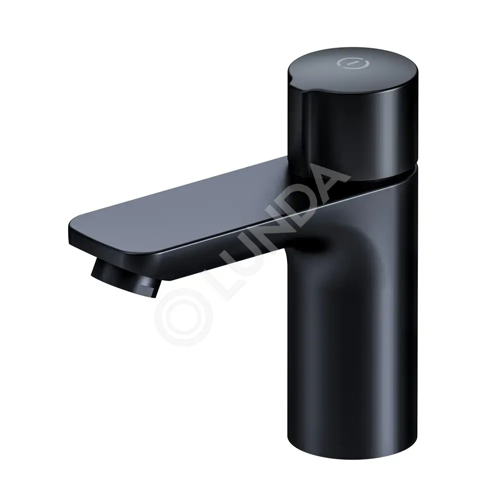 Смеситель TouchReel для умывальника, X-Joy, латунь, чёрный, AM.PM F85A02522