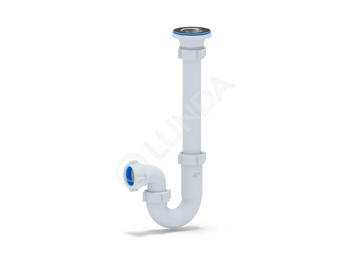 Сифон для раковины 1 1/4″ 32 прямоточный, АНИ Пласт DB1000