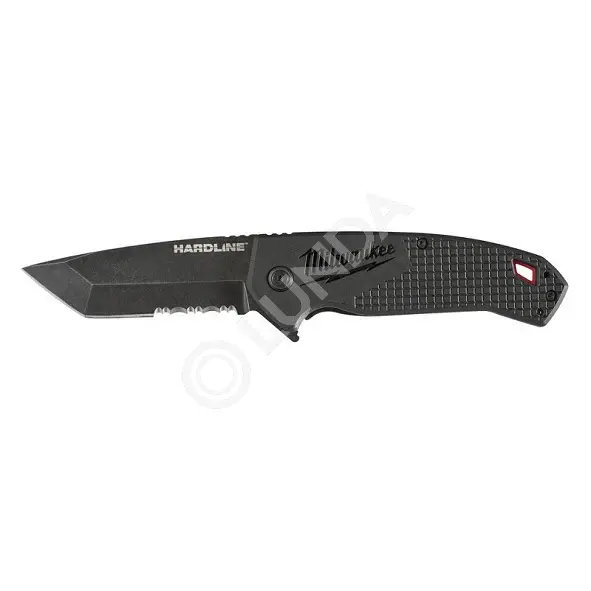 Нож раскладной Hardline Serrated, Milwaukee 48221998