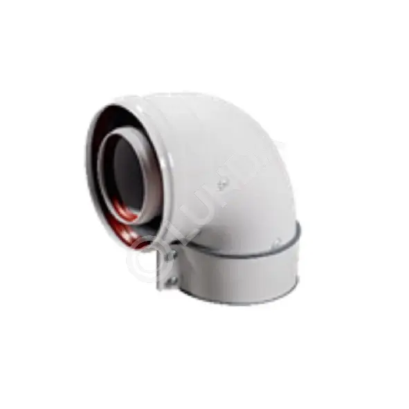 Коаксиальный отвод 90° для всех котлов кроме ECO Classic/ ECO Nova, диам. 60/100 мм MT71410142