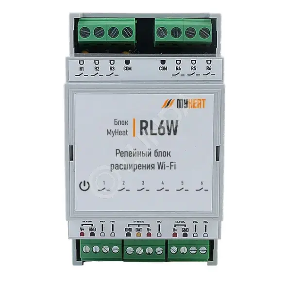 Релейный блок расширения Wi-Fi MyHeat RL6W, MyHeat 7010