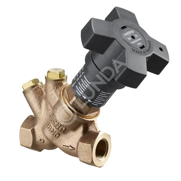 Вентиль регулирующий Hydrocontrol VTR, ВР-ВР, DN 32, PN 25, с заглушк., Oventrop 1060110