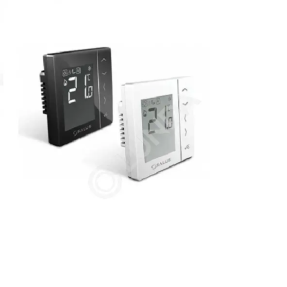 Цифровой термостат с экраном LCD, 230V, черный, Salus VS35B