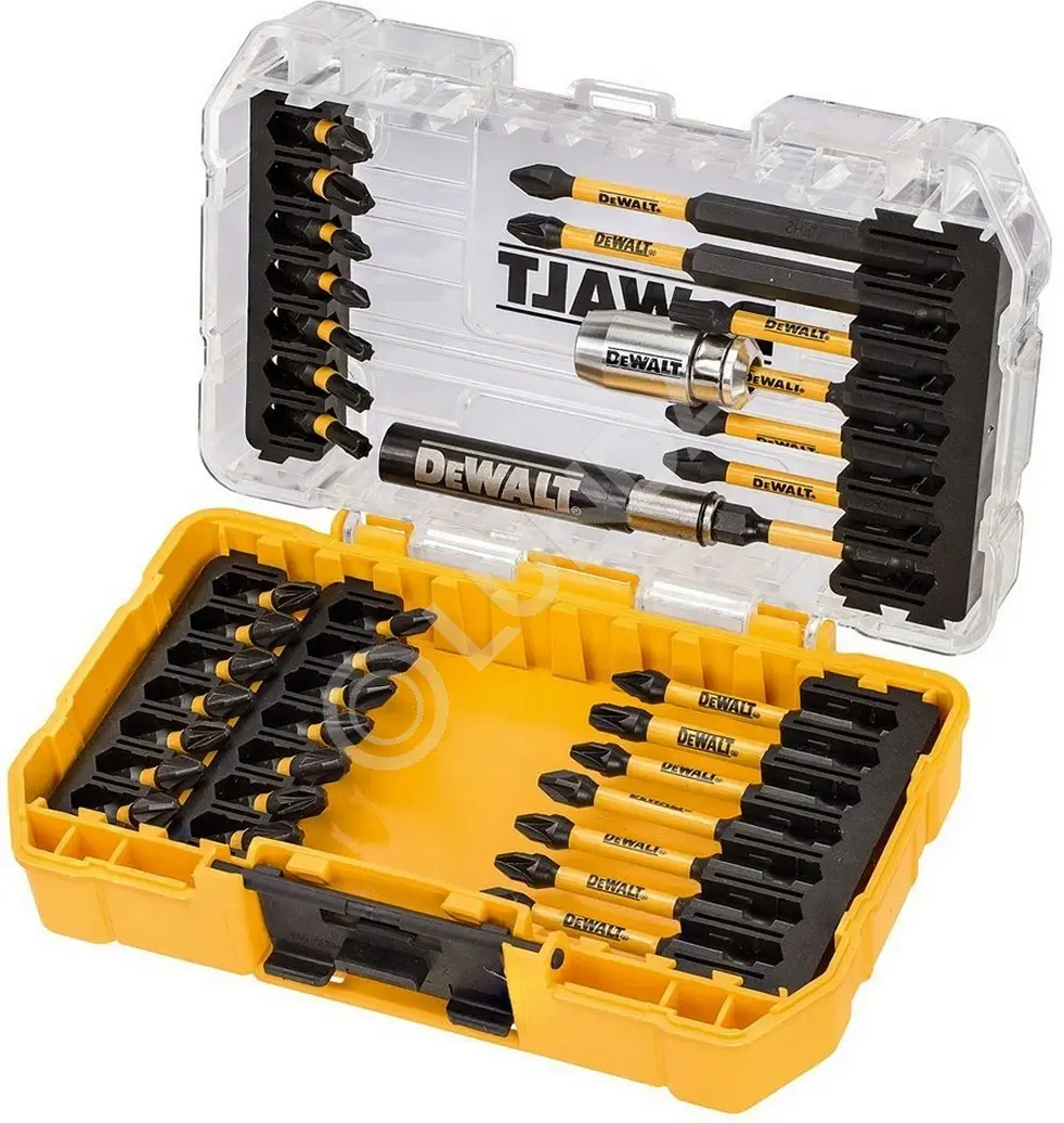Набор оснастки DeWalt DT70731T-QZ, 37 предметов, биты PH/PZ/SL/Torx, магнитный битодержатель, DeWalt DT70731T-QZ