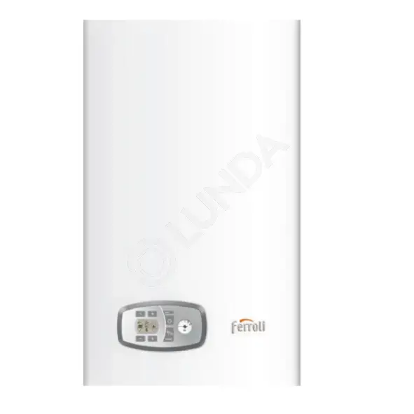 Котел настенный газовый традиционный Vitatech D F 24, 2-контурный, 8, 3-24 кВт, Ferroli GCDG6KVA