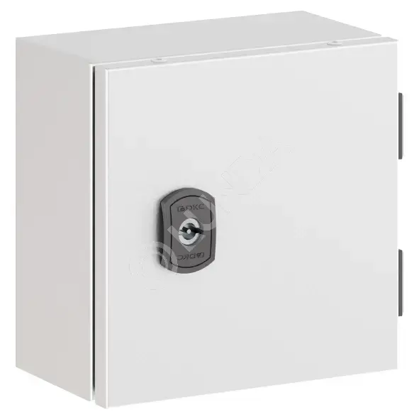 Корпус клеммный металлический SDE ВхШхГ 200x200x120 мм с дверцей, DKC R5SDE2212C