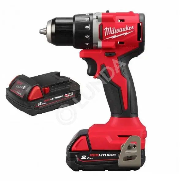 Аккумуляторная дрель/шуруповерт M18 BLDDRC-202C, Milwaukee 4933492833