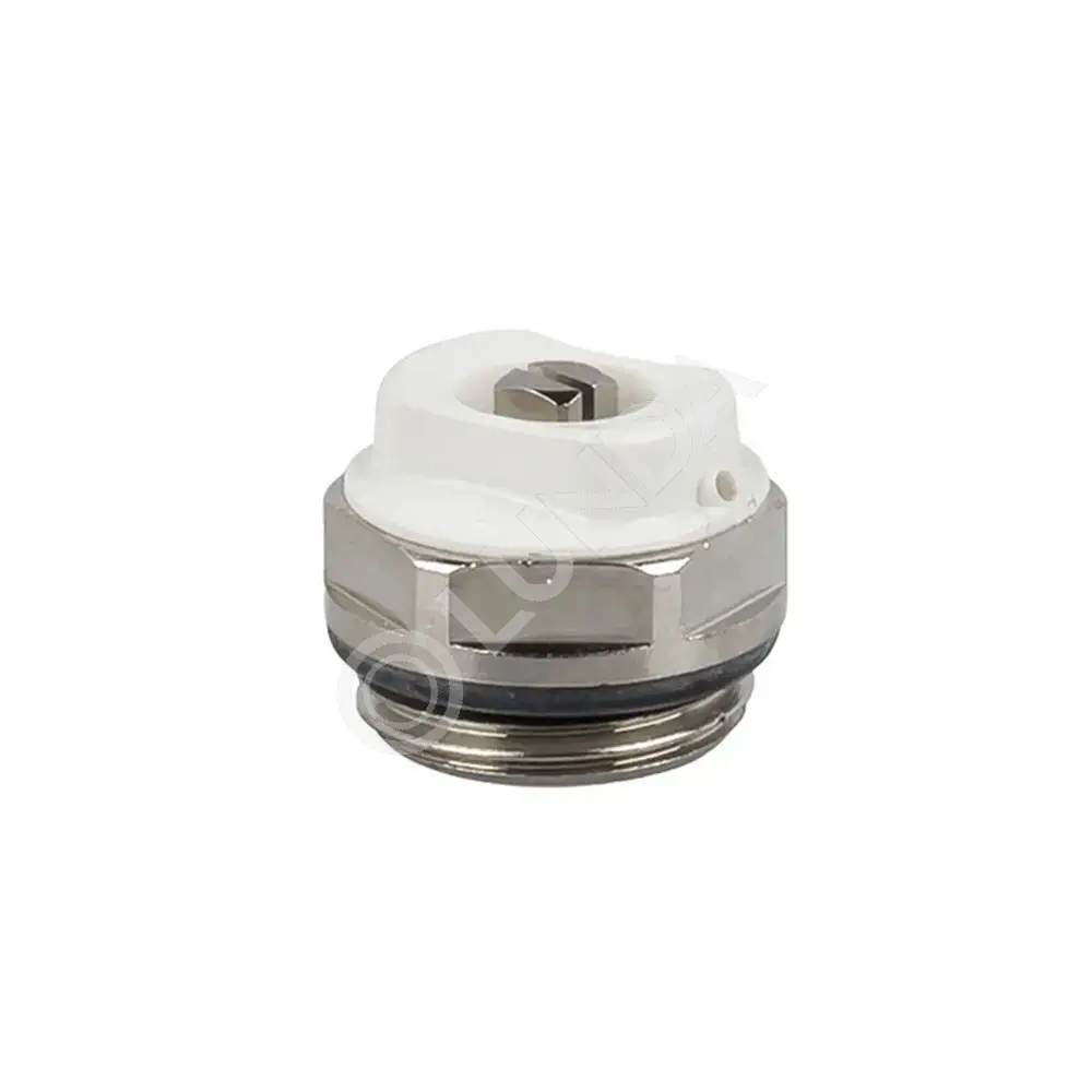 Ручной воздухоотводчик SR Rubinetterie 1/2", цвет никель, SR Rubinetterie 0001-1500N000