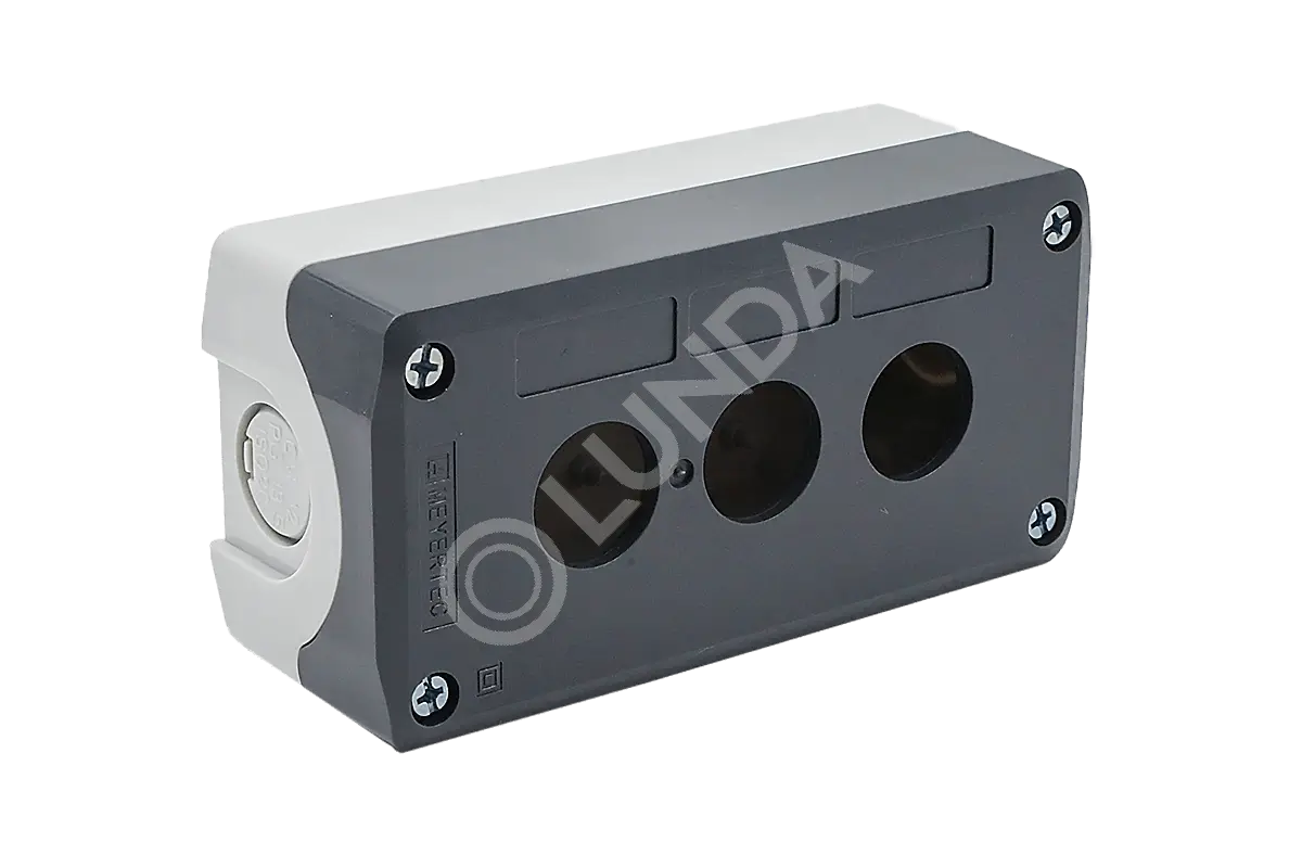Корпус кнопочного поста, 3 места, серый, IP67 MTB2-F88, ОВЕН 132668