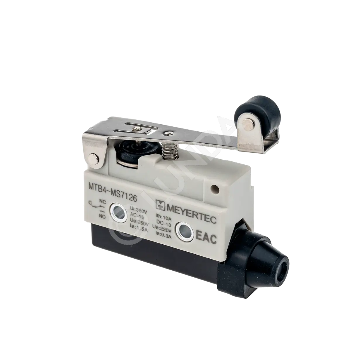 Выключатель концевой, NO+NC, IP54,рычаг с роликом MTB4-MS7126, ОВЕН 54262