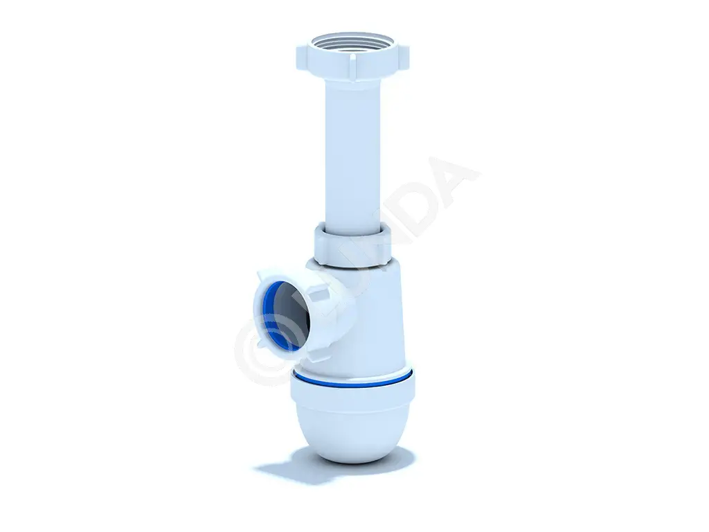 Сифон для мойки 1 1/2″ 40 без выпуска, АНИ Пласт C0120