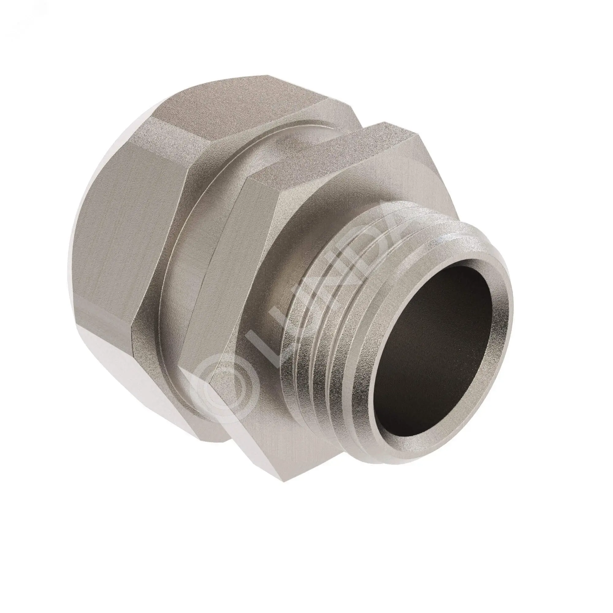 Муфта металлорукав-коробка DN 15 М20х1.5 наружная резьба, DKC 6014-20A