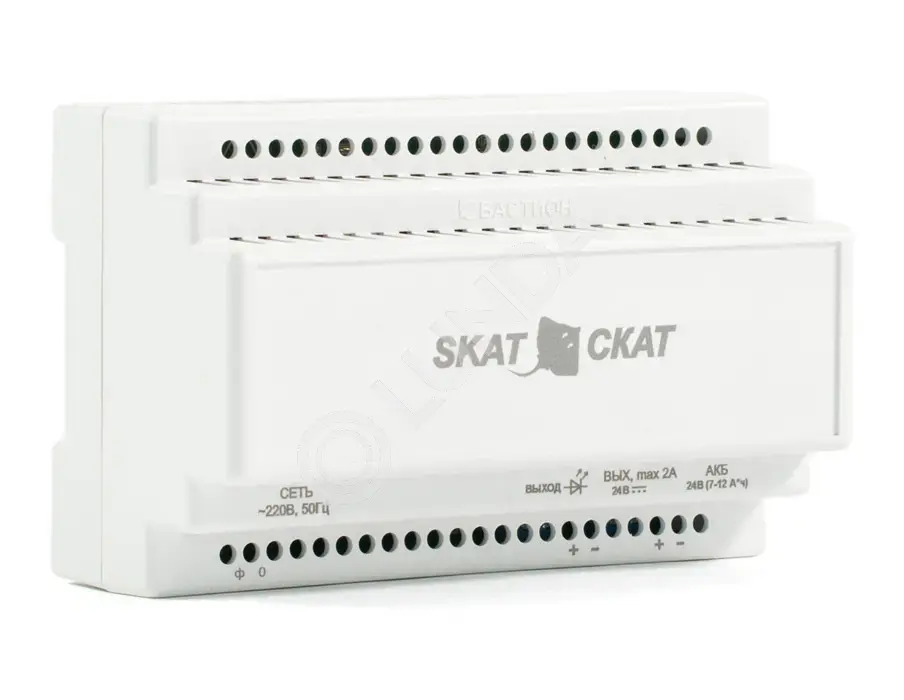 Источник бесперебойного питания SKAT-24-2.0-DIN (СКАТ ИБП-24/2-DIN), SKAT 585