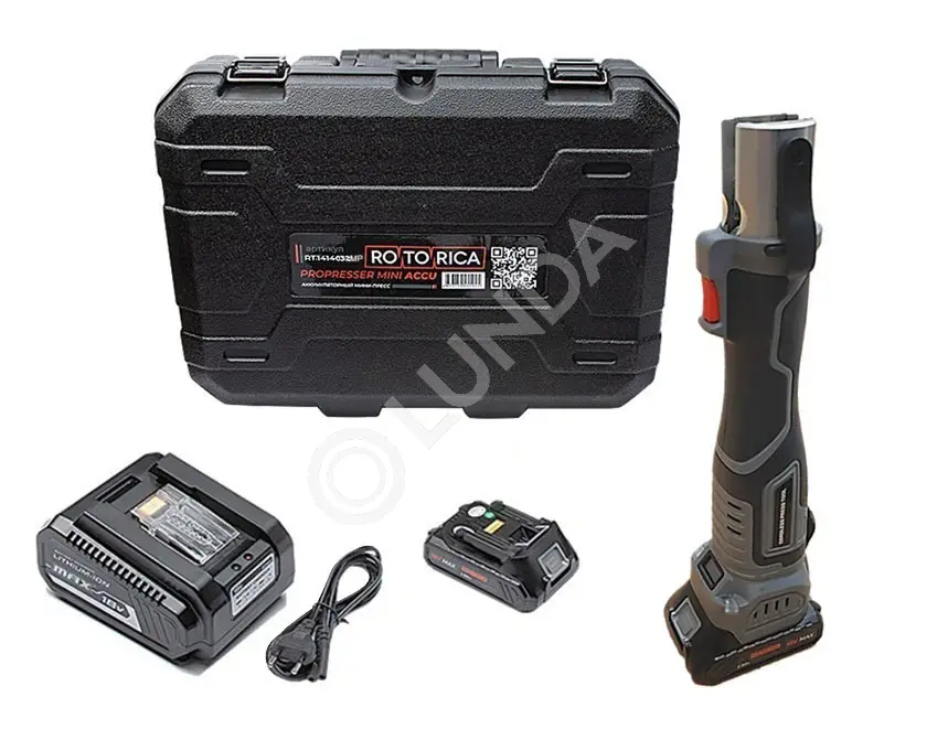 Аренда 1296214. Аккумуляторный механический пресс ProPresser Mini Accu MP 19кН, Rotorica RT.1414032MP/А — rotorica