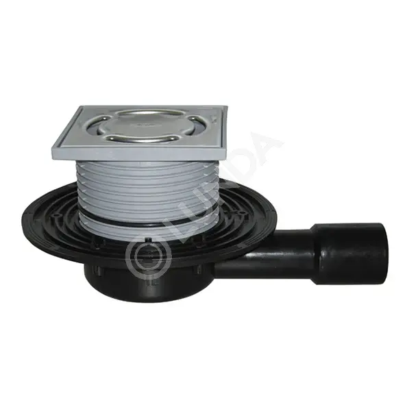 Трап с горизонт. выпуском, решеткой 115х115, сифон Primus, Klik-klak, DN40/50, HL90Pr-3000 HL 90Pr-3000