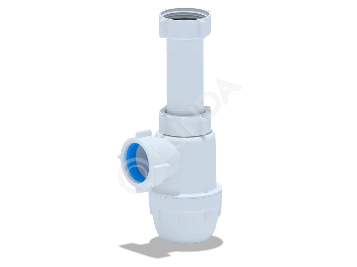 Cифон для раковины Юнг 1 1/4″ 32 без выпуска, АНИ Пласт BM1020