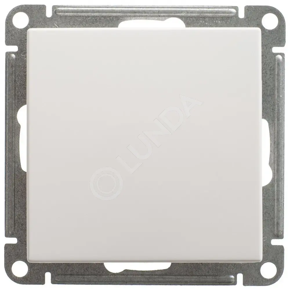 Переключатель проходной 1-кл. СП W59 10А IP20 10AX механизм бел., Systeme Electric VS610-156-1-86