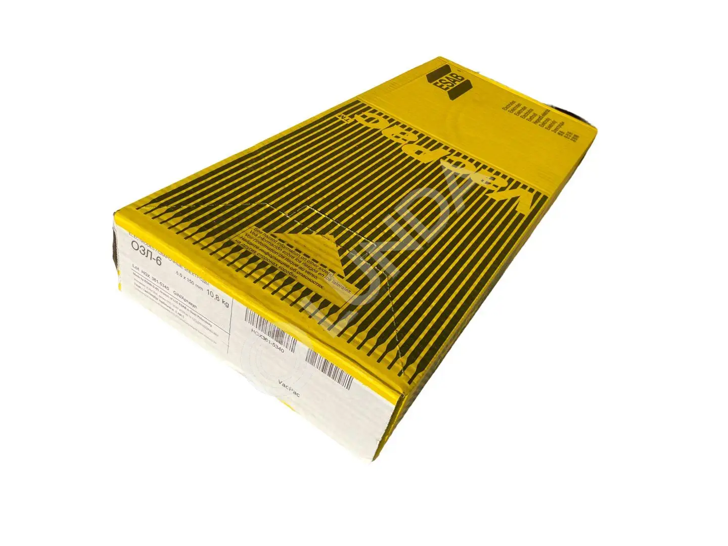 Сварочный электрод ОЗЛ-6 3.0х350mm, 1,8 kg ВакПак, Esab 3920303WG0