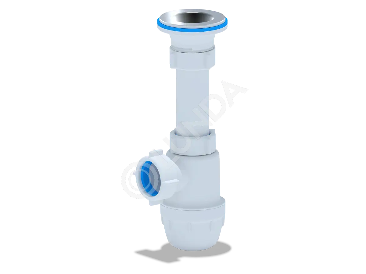 Cифон для раковины Юнг 1 1/4″ 32, АНИ Пласт BM1000