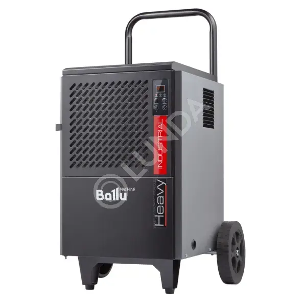 Осушитель воздуха промышленный мобильного типа Ballu BDI-50L HEAVY INDUSTRIAL, 350 м3/час, 0.7 кВт, пл. осуш. 75м2, 220-240В, 7л, Ballu НС-1299844