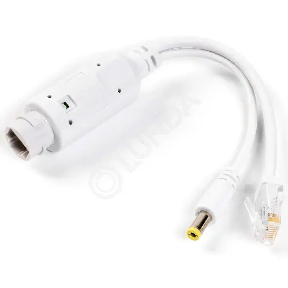 Сплиттер PSE-SP-1A-E v.2, мощность 13Вт, вх. RJ-45 PoE, вых. RJ-45 Ethernet и DC 12V, Бастион 4079