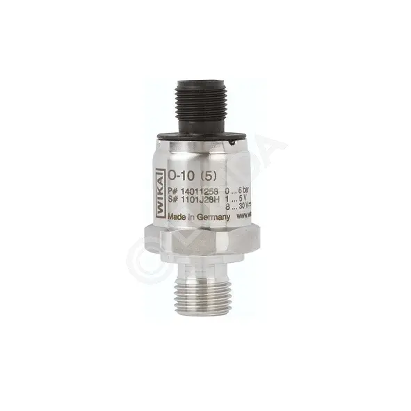 Датчик давления О-10, 0-10 бар, 0…10 В, G 1/4 B, M12x1, Wika 14126521