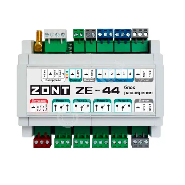 Блок расширения ZE-44 для ZONT H2000+ PRO, Zont ML00005696
