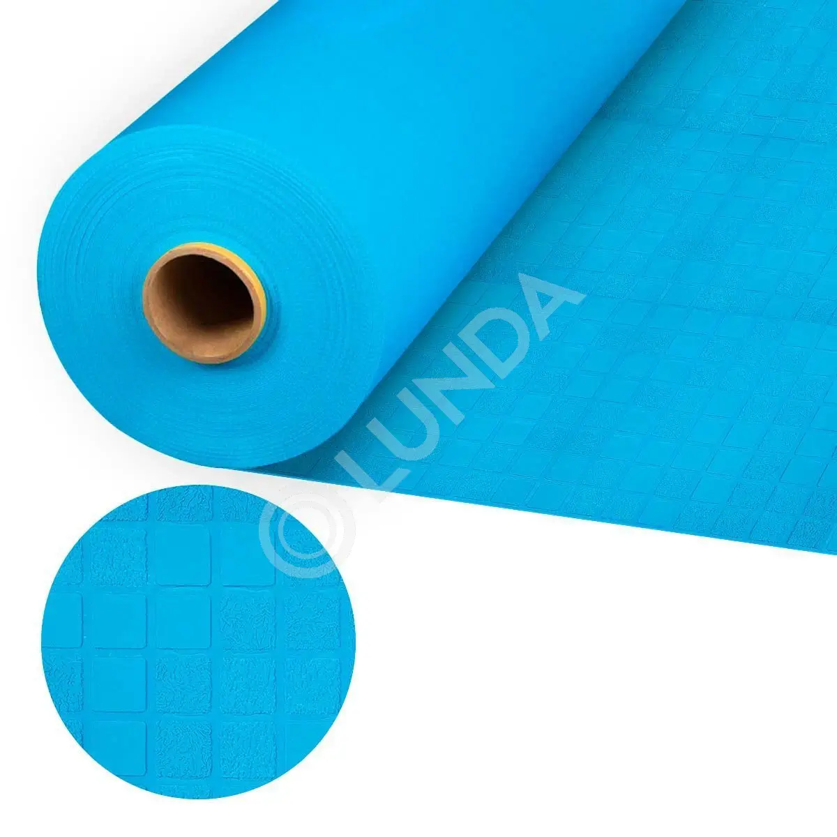 Лайнер Touch Mosaic Blue (синяя мозаика) 1.65x20,2m (33,33м.кв), Aquaviva 33788