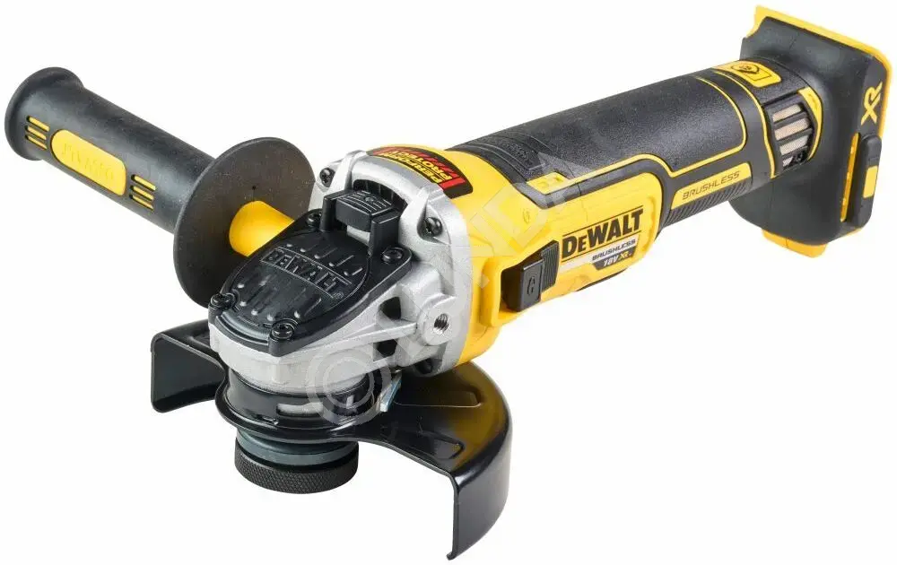 Угловая шлифмашина DeWalt DCG405NT-XJ, аккум. 18В, бесщет., диск 125мм, 9000 об/мин, 800Вт, плавный пуск, кейс TSTAK, DeWalt DCG405NT-XJ