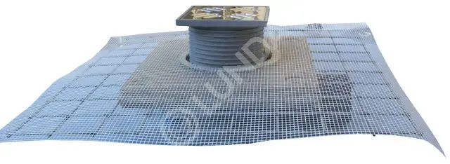 Трап DN50/75 с консолью из полимербетона и рулонной арматурной сеткой, HL80С HL 80C