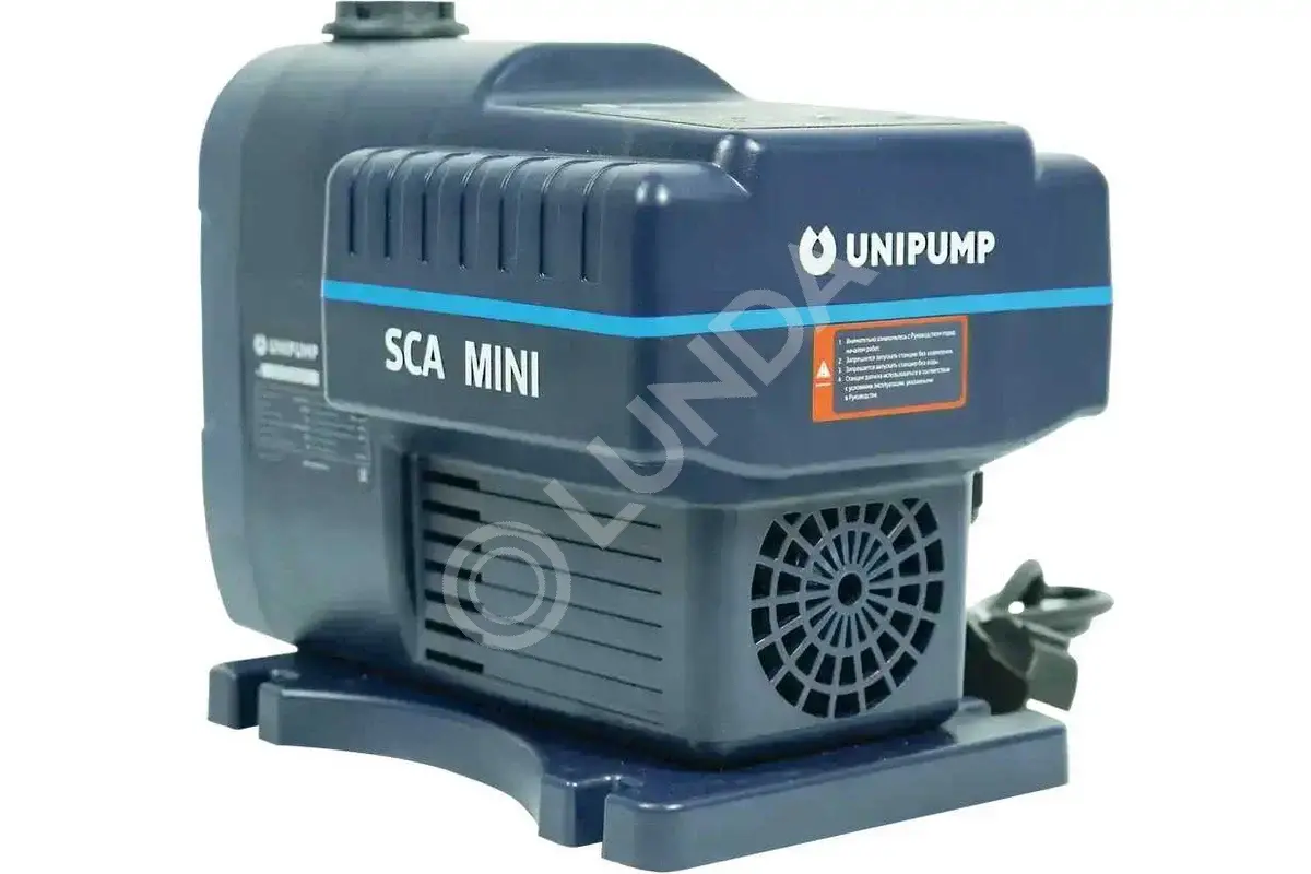 Насосная станция с частотным преобразователем Unipump SCA MINI, 0,55 кВт, 230 В, 75 л/мин, Hmax=42м Unipump 76053