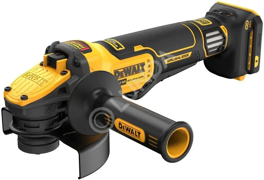 Угловая шлифмашина DeWalt DCG416VSN-XJ, аккум. 18В, бесщет., диск 125мм, 9000 об/мин, 1450Вт, DeWalt DCG416VSN-XJ