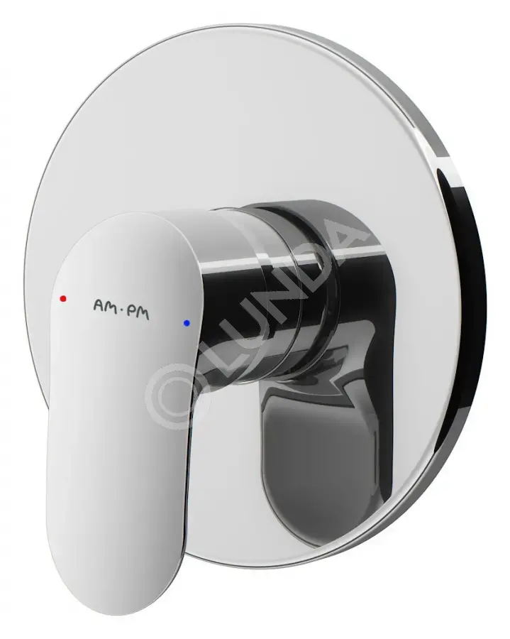 Смеситель для душа встраиваемый, Like, латунь, хром, AM.PM F8075000