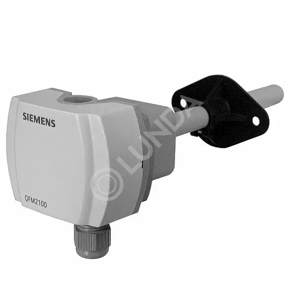 Датчик качества воздуха канальный CO2 / 0-10 В, IP54, Siemens QPM1104