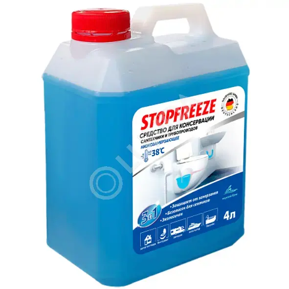 Жидкость консервационная STOPFREEZE, 4л., HausHerz 802717 — thermagent