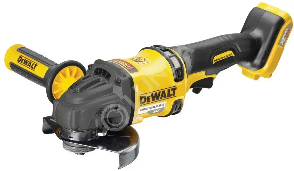 Угловая шлифмашина DeWalt DCG418NT-XJ, аккум. 54В, бесщет., диск 125мм, 9000 об/мин, 2300Вт, тормоз, кейс, DeWalt DCG418NT-XJ