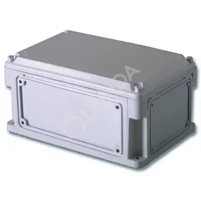 Корпус IP67 400х200х146 Hкрышки=21 с выбивным фланцем непрозрачная крышка, DKC 542210