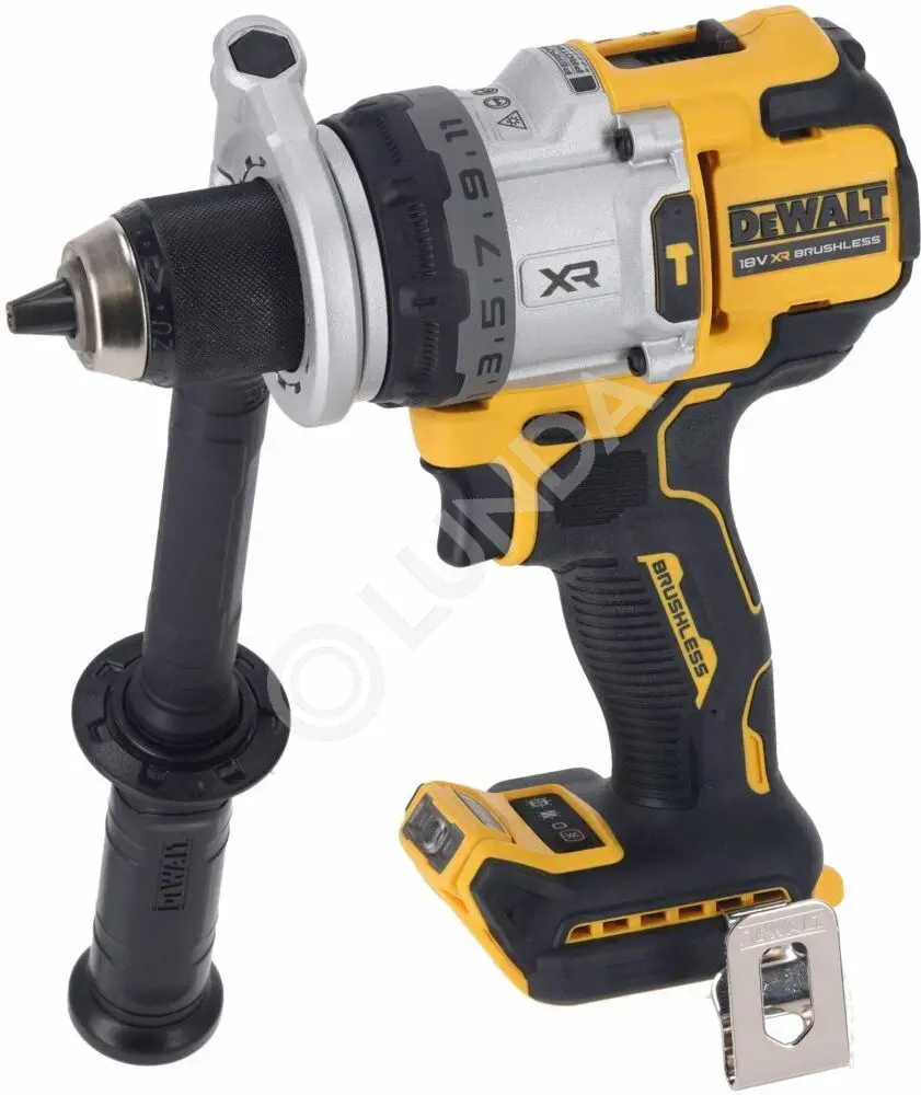 Дрель-шуруповерт DeWalt DCD1007H2T-QW, аккум. 18В/5Ач, бесщет., удар, 650-2000 об/мин, 90Нм, 2АКБ, ЗУ, DeWalt DCD1007H2T-QW