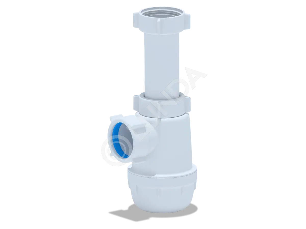 Сифон для мойки Грот 1 1/2″ 40 без выпуска, АНИ Пласт A0120