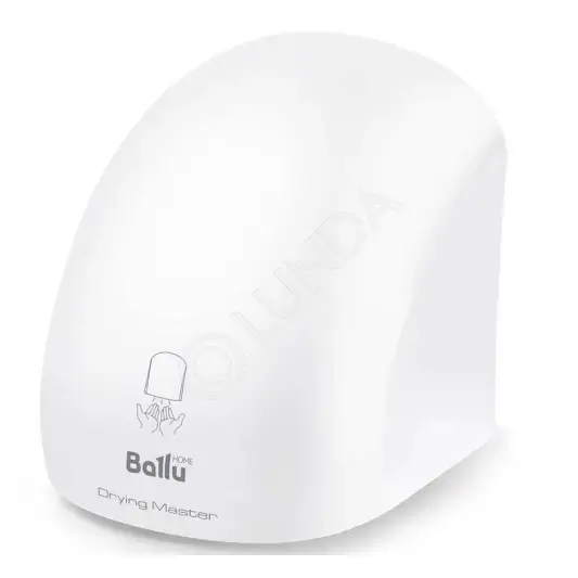Сушилка для рук Drying Master 15 м/с, 2 кВт, белый, Ballu BAHD-2000DM