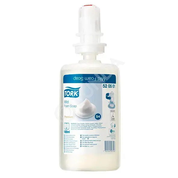 Картридж с мылом-пеной Tork S4 520901 1 л, 640493 — tork