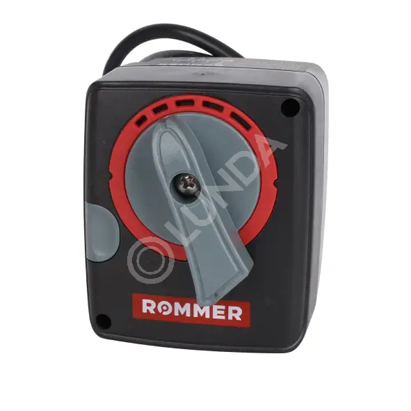 Сервопривод 230V, 120s, 3-х позиционный, 120 s, Rommer RVM-0005-230001