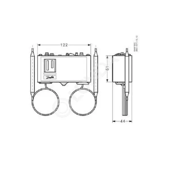 Термостат KP 98, Danfoss 060L113166