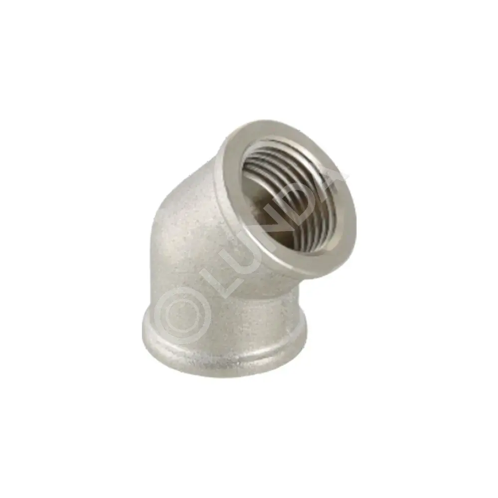 Угольник никелированный 45° 1/2" ВР, Valfex VF.091.N.012