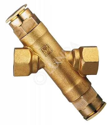 Ограничитель температуры воды 3/4" с промывкой, t=52/70, HERZ 2401102