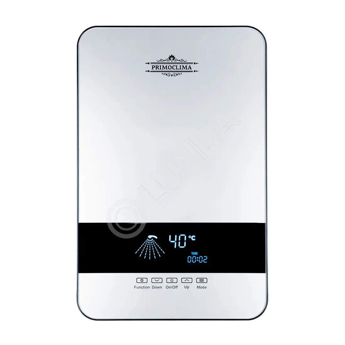 Электрический проточный водонагреватель AQUA 8,5 кВт, серебристый, Primoclima PC AQUA 8.5 (S)