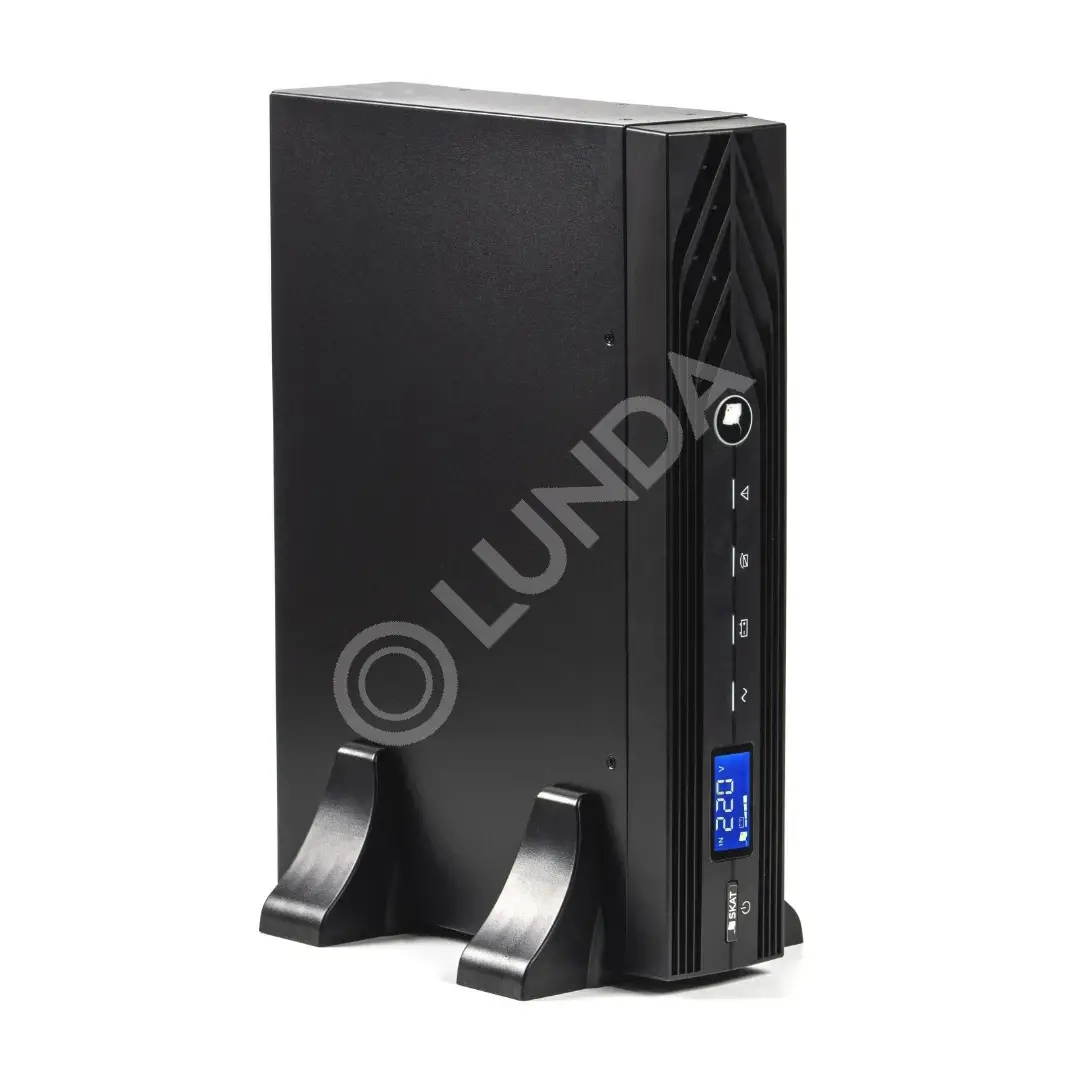 Источник бесперебойного питания SKAT-UPS 1500 RACK 220В 50/60Гц 1350Вт 3 АКБ внешние On-Line синусоида, Бастион 489