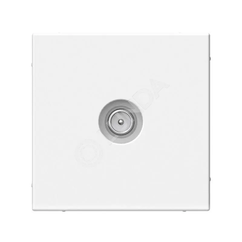 Розетка телевизионная проходная TV ArtGallery 4дБ механизм бел., Systeme Electric GAL000192